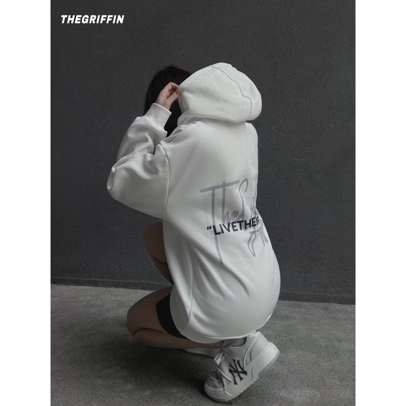 Áo hoodie GRIFFIN BASIC LTM /WHITE unisex nam nữ- BY LOCAL BRAND GRIFFIN