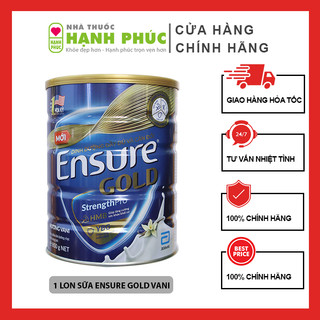 Sữa Bột Ensure Gold (HMB) 850g Hương Vani, Hàng Sẵn, Date Mới, Chính Hãng