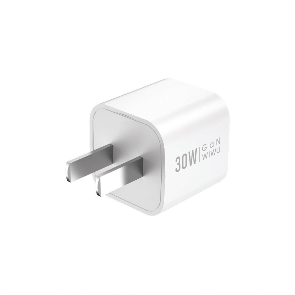 Bộ Sạc Nhanh Mini IPHONE WIWU Nano 30W GaN WI-U006, Cổng Sạc Type-C Thích Hợp Cho IPHONE 15/ 15 Pro/ Pro Max Tablet