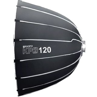 Softbox Parabolic Triopo KP-2 120cm ngàm Bowens kèm lưới tổ ong