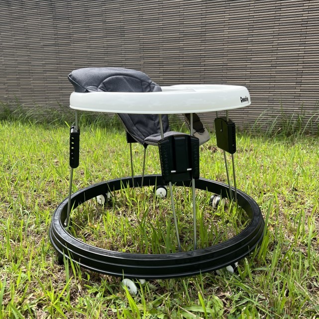 Xe tròn tập đi cho bé, Xe tập đi tròn cao cấp cho bé điều chỉnh 5 cấp độ