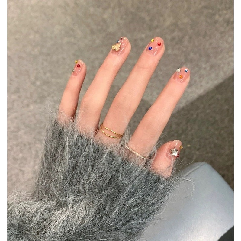 Khay đá nail 12 màu chân lưới 12 khía dành cho học viên ANGELICA KD12HM