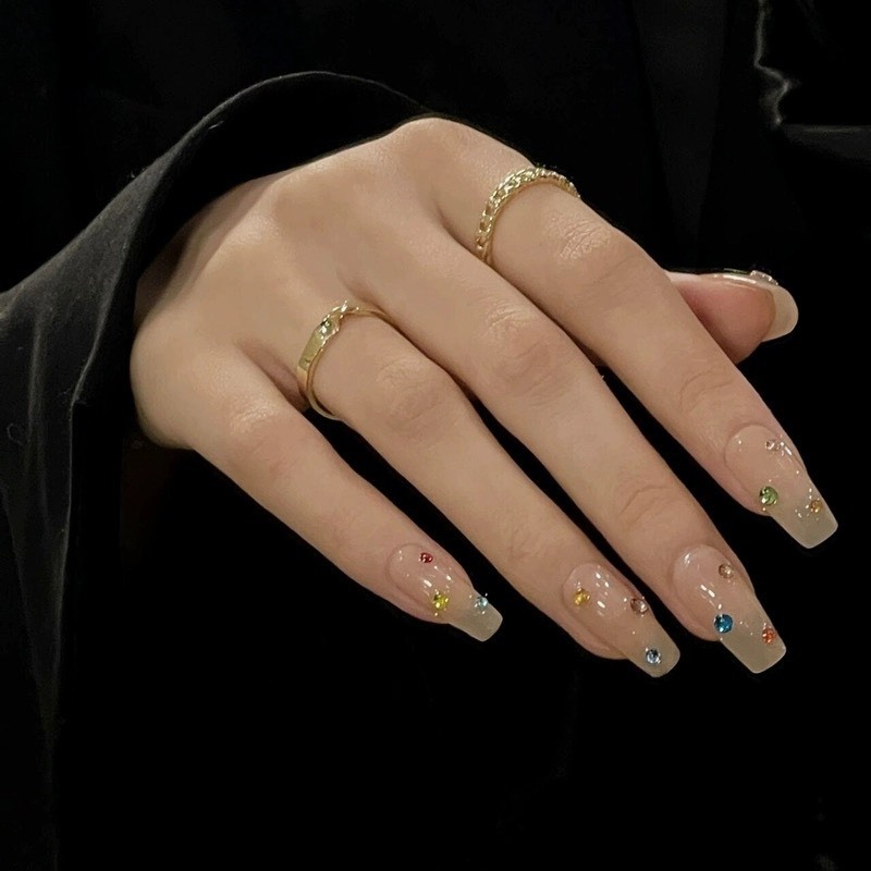 Khay đá nail 12 màu chân lưới 12 khía dành cho học viên ANGELICA KD12HM