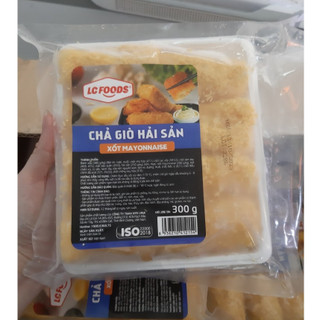 Chả giò hải sản trái cây sốt mayonaise lacusina 300g