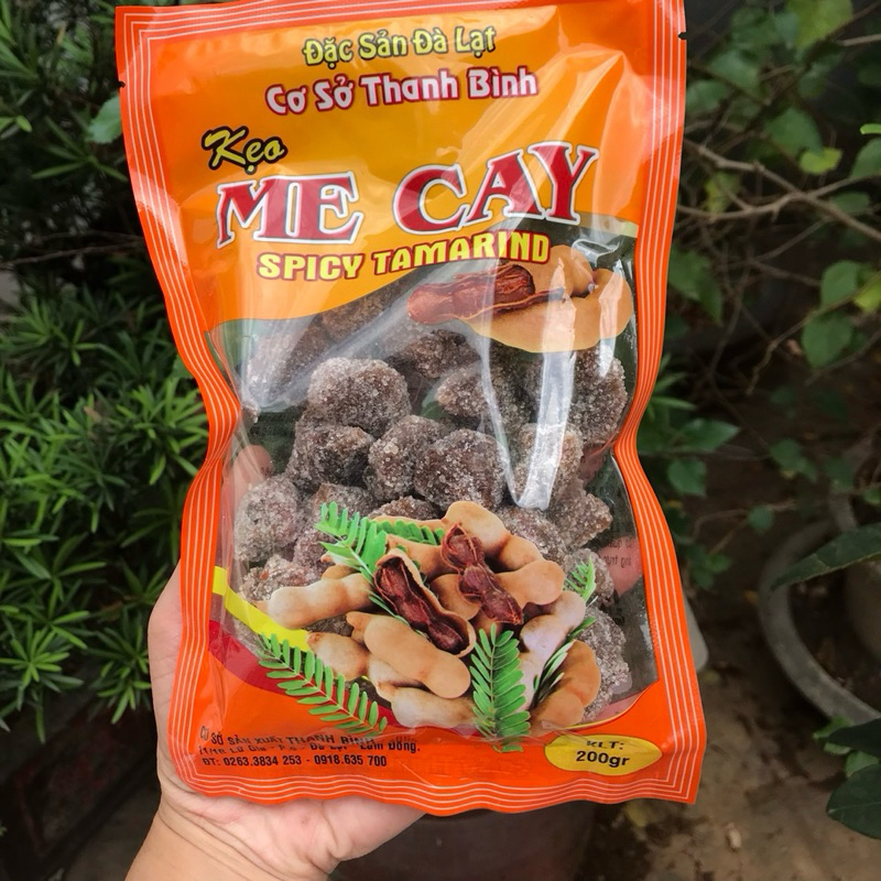 {Quà Tết 2024] Kẹo mứt dâu tằm - dâu tây - me cay gói 200g - đặc sản đà lạt
