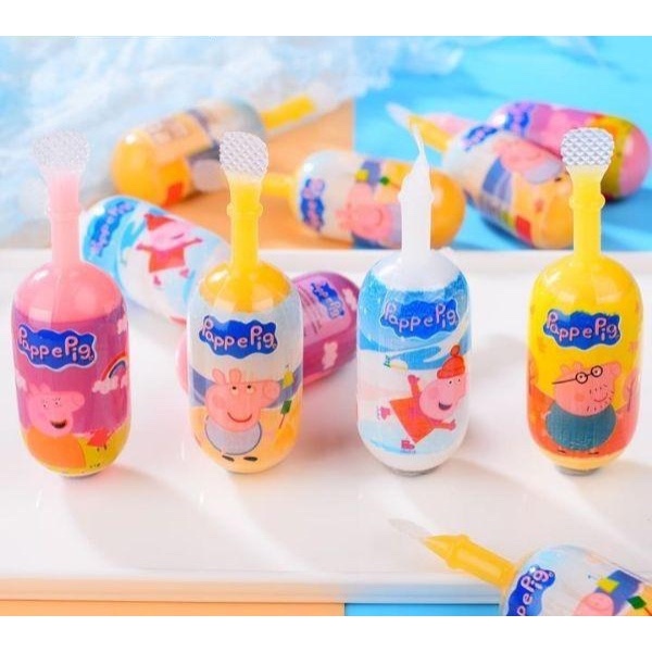 Thạch trái cây Pappe Pig / Minion dành cho bé 12M+