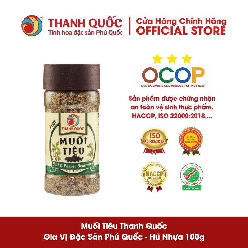 Muối tiêu Phú Quốc - Thanh Quốc