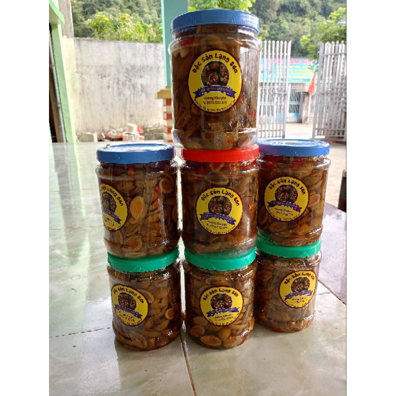 trám ngâm mắm ớt hộp 1,4kg