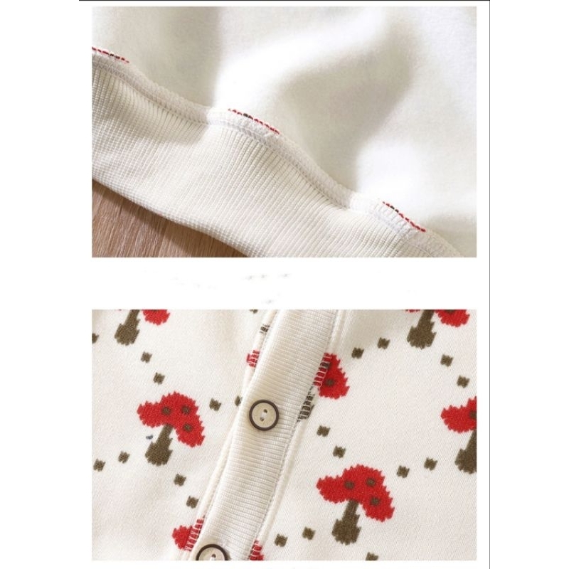 ÁO KHOÁC NỈ HOẠ TIẾT CHO BÉ ẤM ÁP