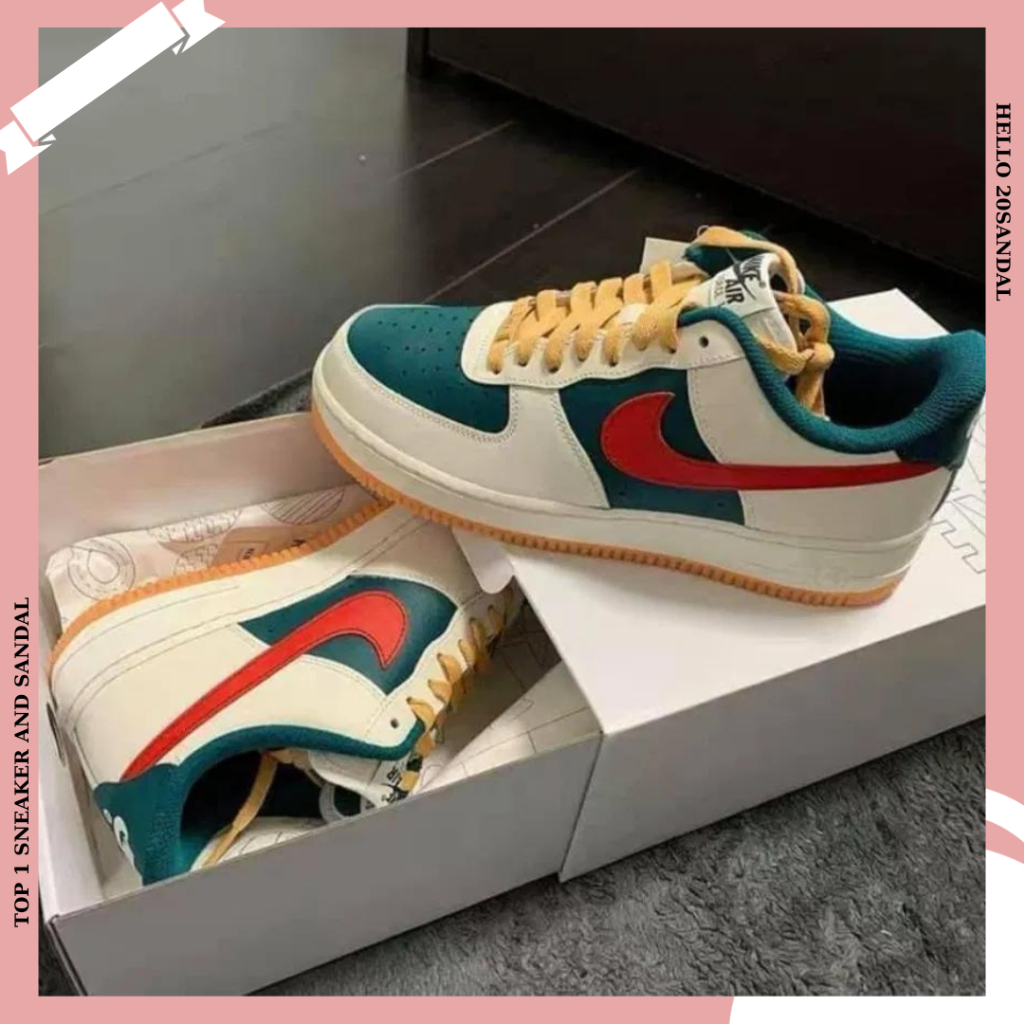 Giày Nike_Trắng Nam Nữ,Giày Nike_AF1 Trắng Dành Cho Nam Và Nữ Full Box Bill Bản Đẹp