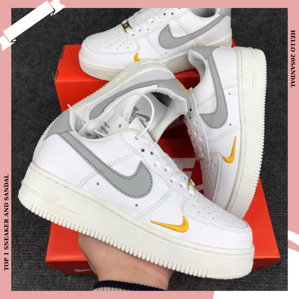 Giày Nike_Trắng Nam Nữ,Giày Nike_AF1 Trắng Dành Cho Nam Và Nữ Full Box Bill Bản Đẹp