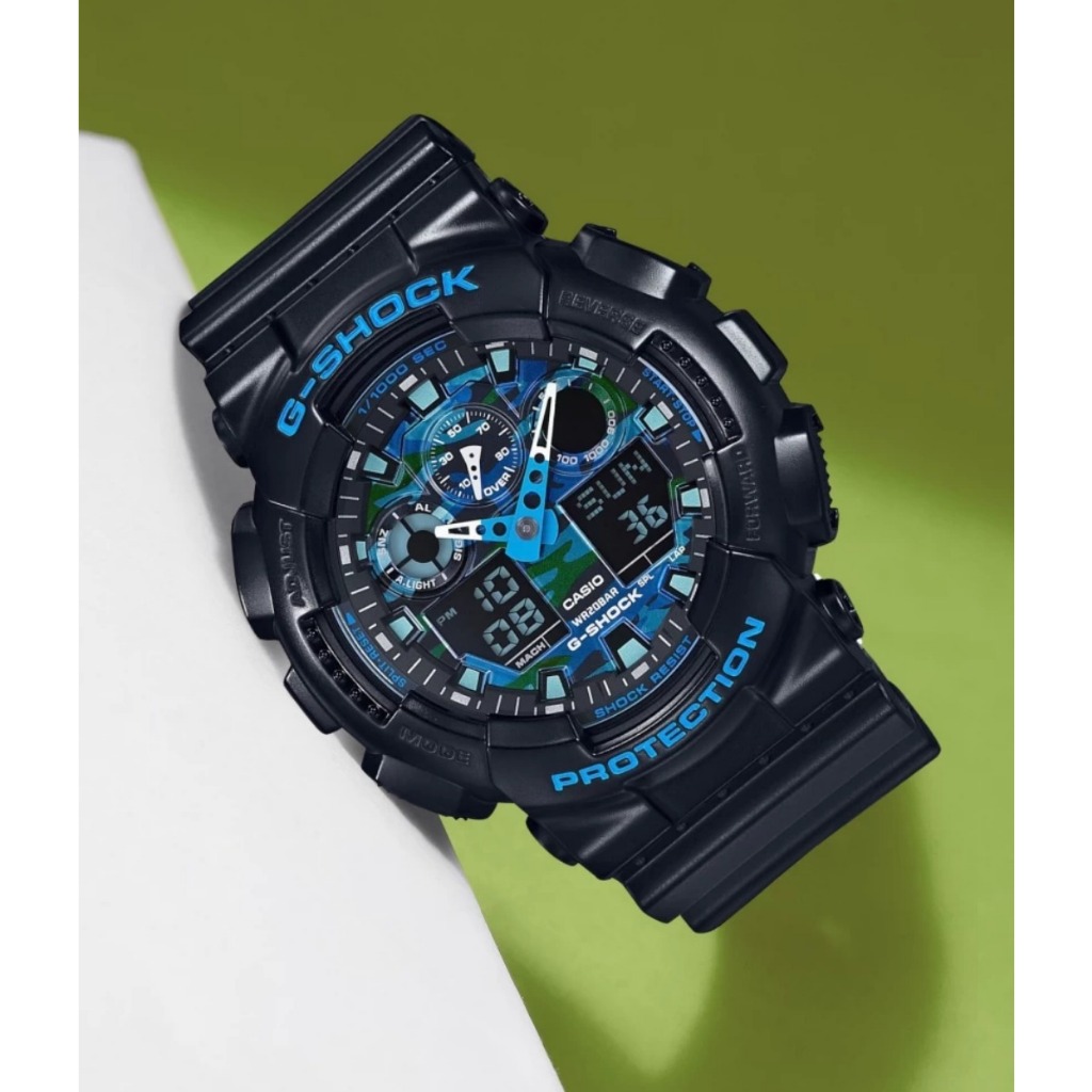 Đồng hồ Casio G-Shock nam GA-100CB-1ADR dây cao su chính hãng