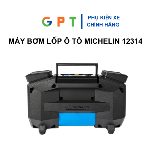 Máy Bơm Lốp Michelin 12314, 70Mai TP01 - Chính Hãng - Tự Ngắt - Đèn Chiếu Sáng  - Bảo Hành 12 Tháng