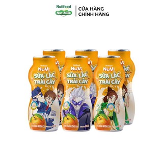 Lốc 6 sữa Nuvi chai 80ml