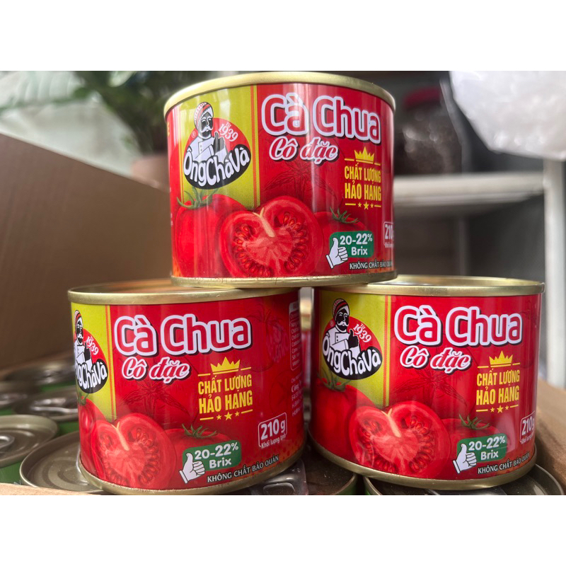 Cà chua cô đặc Ông Chà Và 210g