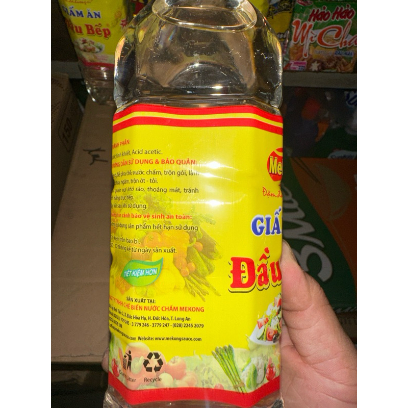 Giấm ăn Đầu bếp 870ml