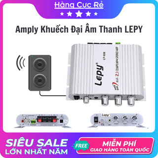 Âm li mini 12v LP838 + Tặng nguồn amply cho dàn âm thanh mini 5.1 - Shop Hàng Cực Rẻ
