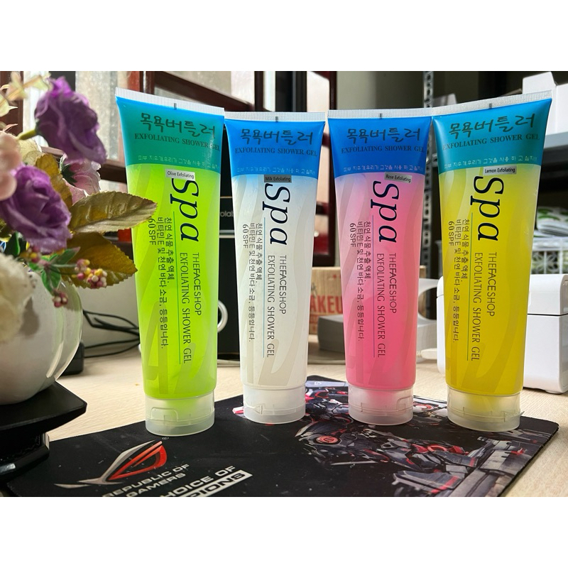 Gel Tắm Tẩy Tế Bào Chết Spa dưỡng trắng mịn 350ml