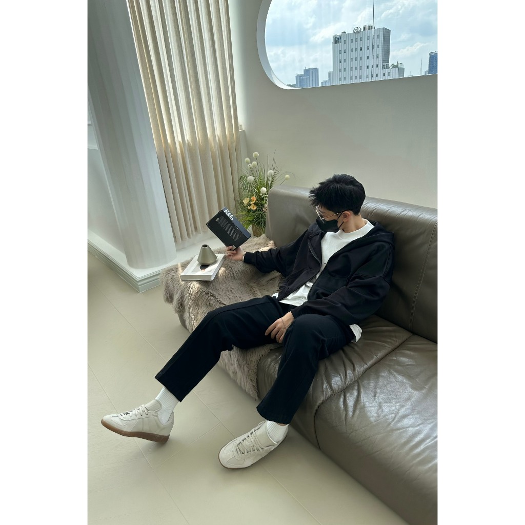 Khoác crop chất nỉ da cá dày dặn