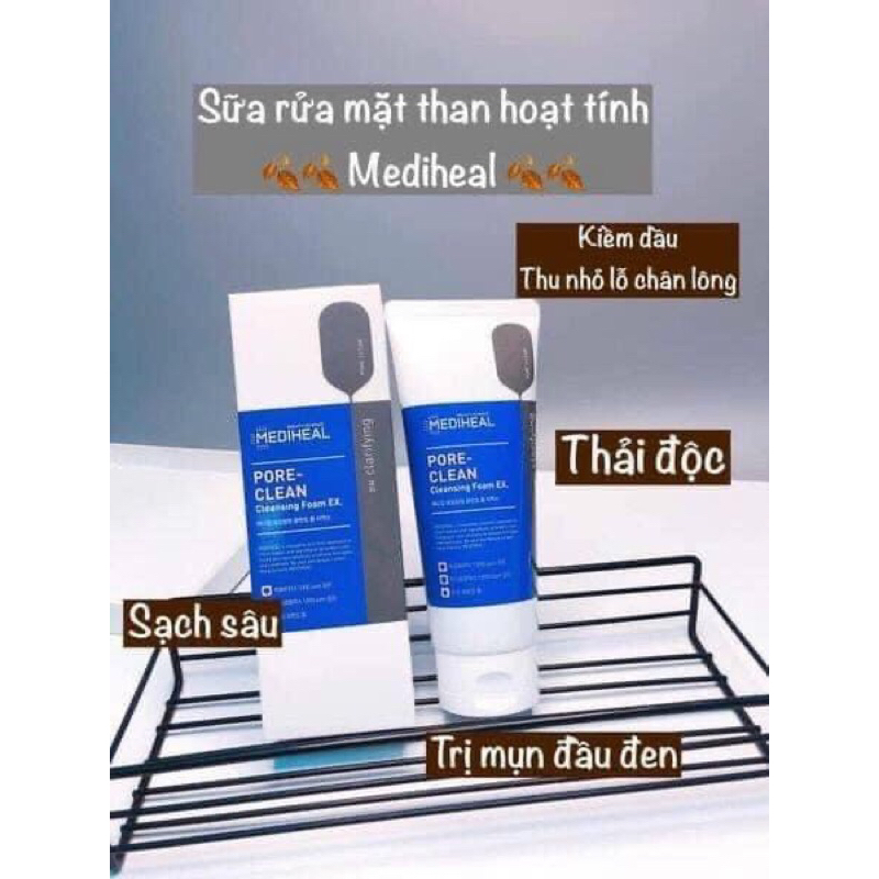 Auth Sữa rửa mặt Mediheal tràm trà 170ml