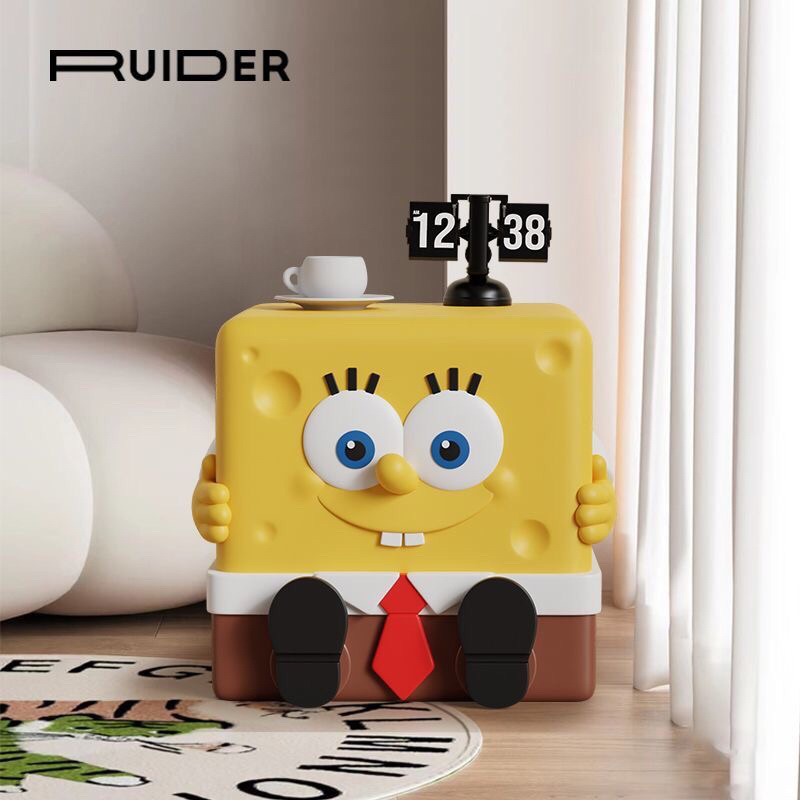 Bàn decor hình bọt biển hàng oder