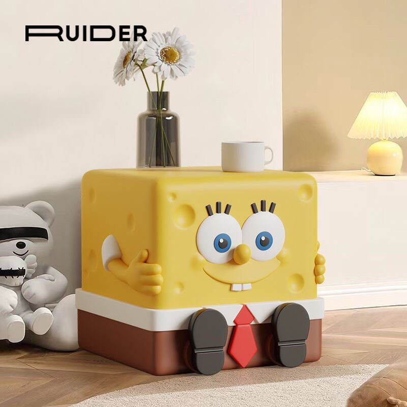 Bàn decor hình bọt biển hàng oder