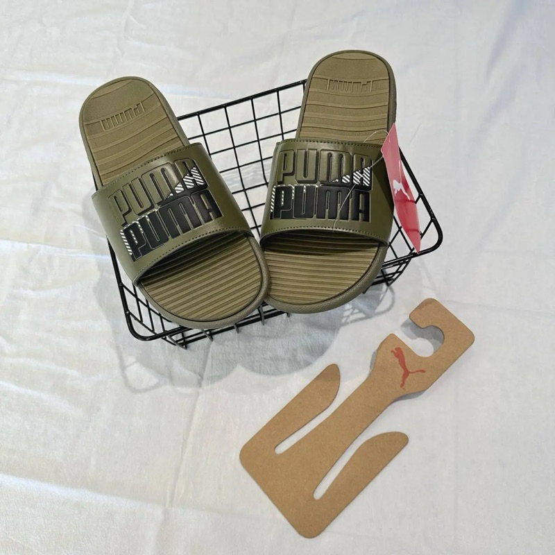 Dép Quai Ngang PUMA COOL CAT POWER Slides 387518-02 * DÉP PUMA CHÍNH HÃNG 387518 01  SIÊU ÊM FULL TEM TAG