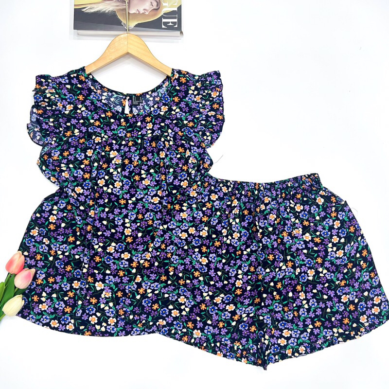 Đồ Lanh Nữ, Bộ Tole Đùi Cánh Tiên VNXK F21 40-68kg, Chất Tole Lanh Mềm Mịn Mát