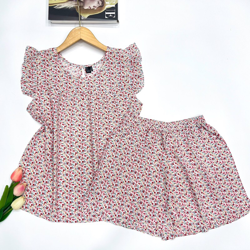 Đồ Lanh Nữ, Bộ Tole Đùi Cánh Tiên VNXK F21 40-68kg, Chất Tole Lanh Mềm Mịn Mát