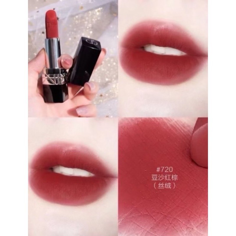 CHÍNH HÃNG- Son DIOR ROUGE VELVET LIPSTICK 720 - Lamii beauty