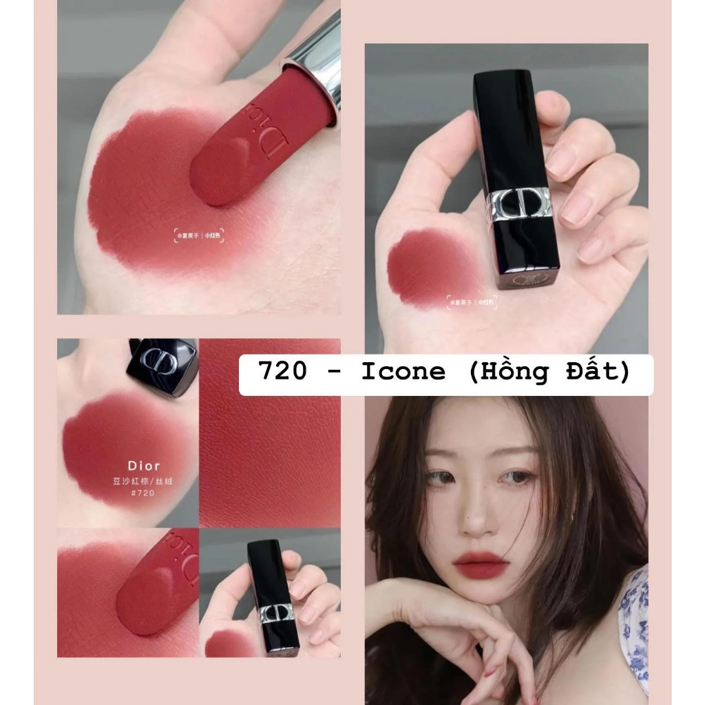 CHÍNH HÃNG- Son DIOR ROUGE VELVET LIPSTICK 720 - Lamii beauty