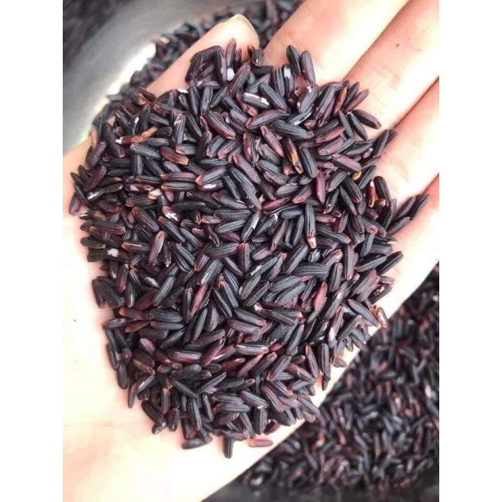 Gạo lứt đen Bách Hợp Anfood túi 1kg ăn kiêng, giảm cân.