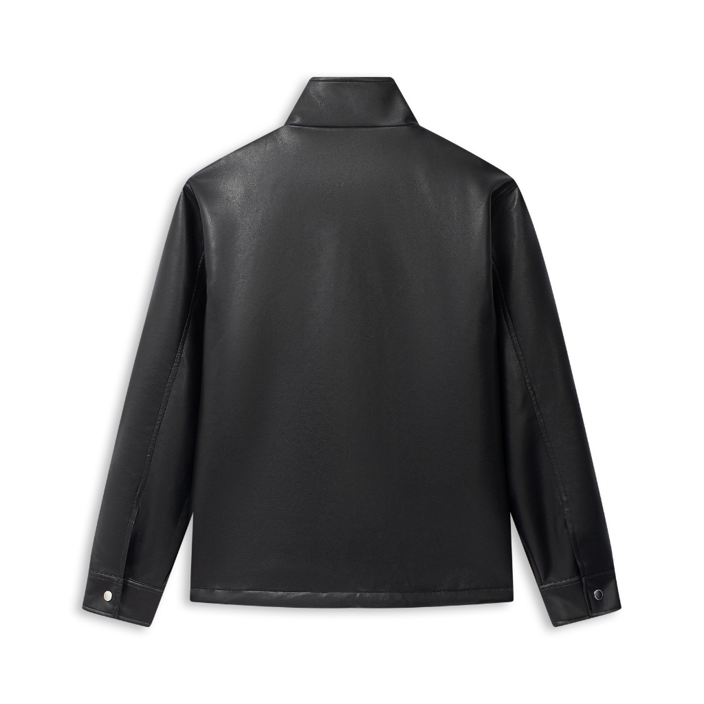 Áo khoác da SEELU Chất liệu da cao cấp | Áo da trụ