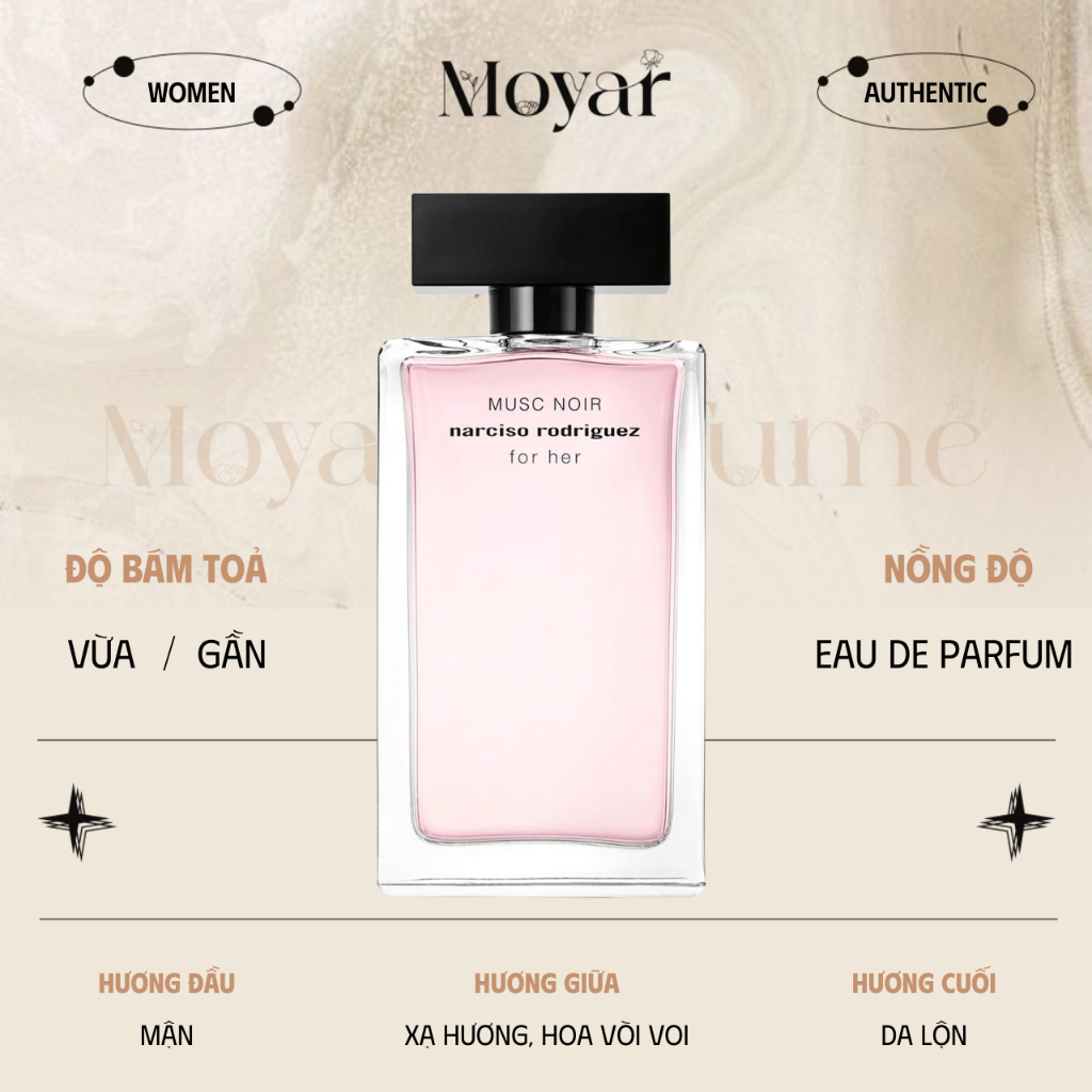 10ml Nar Musc Noir EDP | Nước hoa nữ