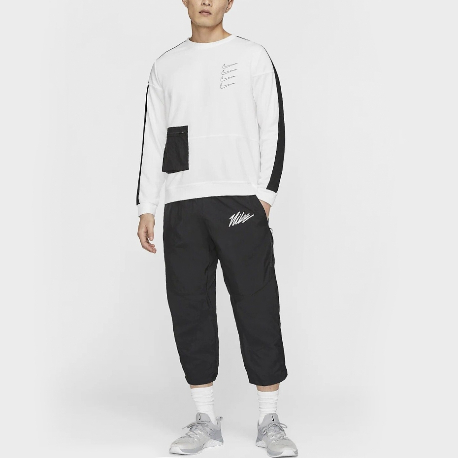 ÁO TAY DÀI NIKE DRFT SWOOSH CREW NECK SWEATSHIRT - WHITE