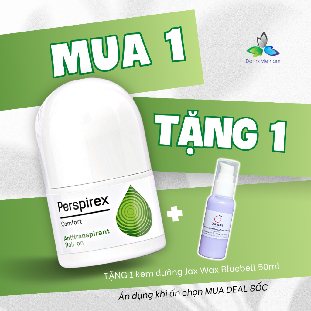 Perspirex chính hãng: giảm tiết mồ hôi và khử mùi hôi hàng đầu thế giới