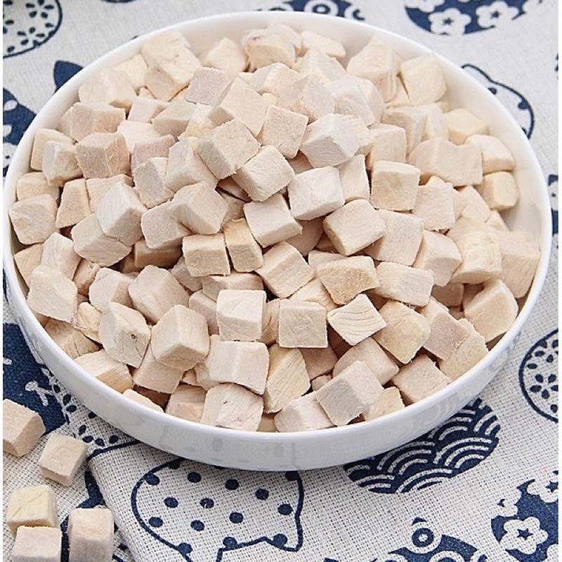 Gói 500G khô gà viên sấy lạnh 500g cho chó mèo loại 1