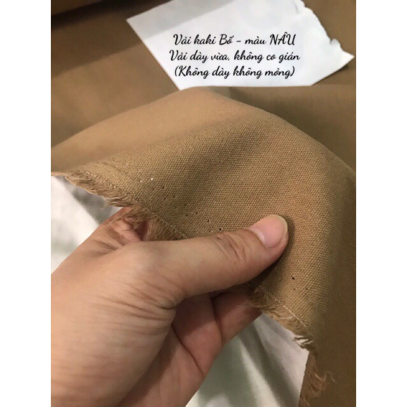 Vải Bố Canvas - nhiều Màu