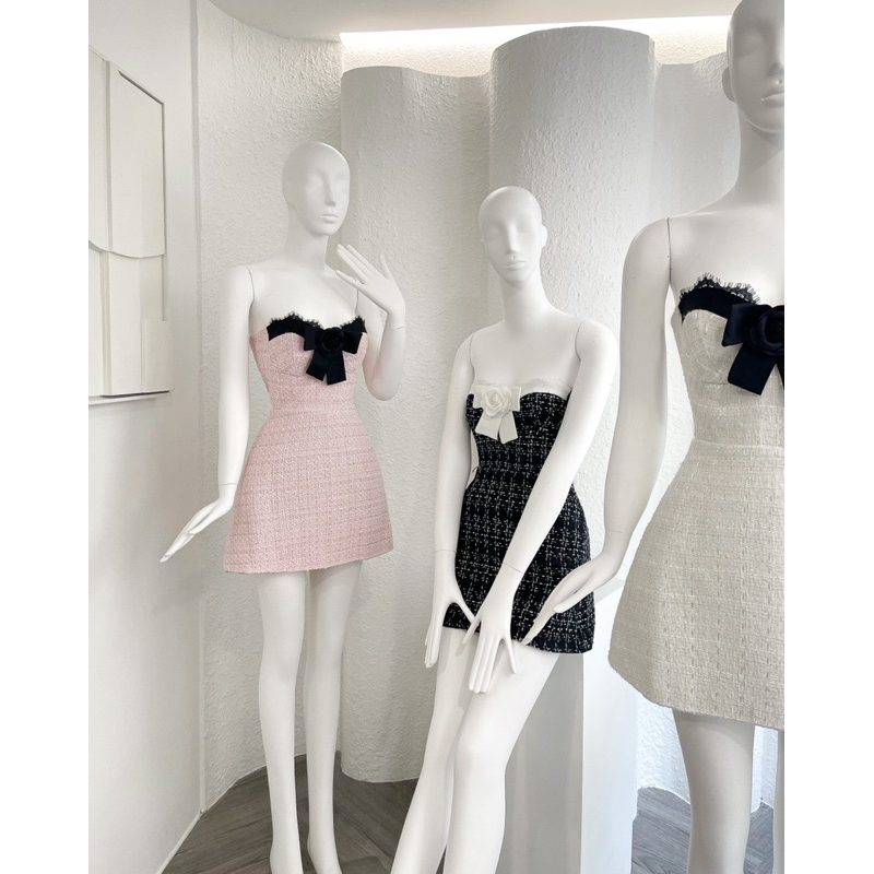 Đầm dạ hoa trà