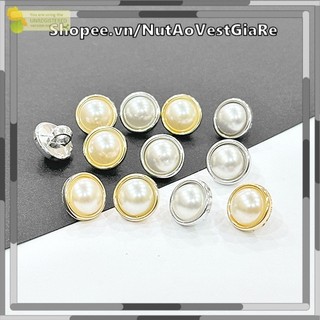 Set 10 Nút Áo Nhựa Size 1.2cm cho áo sơ mi, cúc áo sang chảnh, tiểu thư