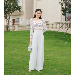 Olv - quần clara wide leg pants