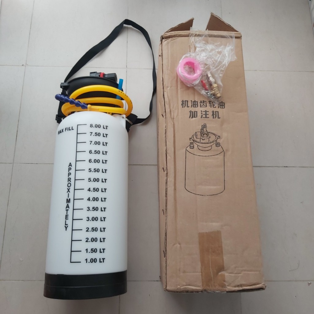 Bình bơm dầu số sàn, tự động khí nén Thái Lai shop