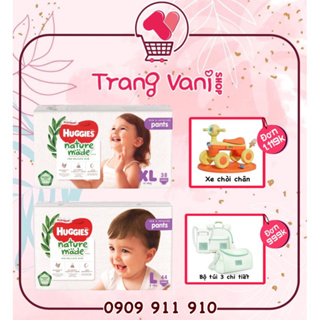 Tã Bỉm Huggies Nature made đủ size dán quần