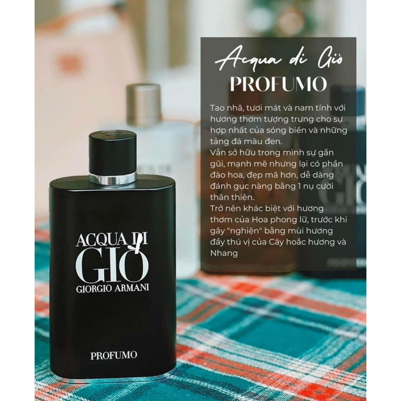 𝑮𝙞𝒐𝙧𝒈𝙞𝒐 𝑨𝙧𝒎𝙖𝒏𝙞 𝘼𝒄𝙦𝒖𝙖 𝘿𝒊 𝑮𝙞𝒐 𝑷𝙧𝒐𝙛𝒖𝙢𝒐 ( Giò đen )