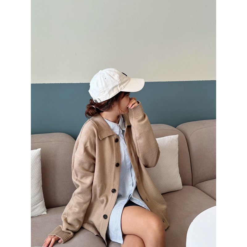 Áo cardigan Whoau overfit newtag