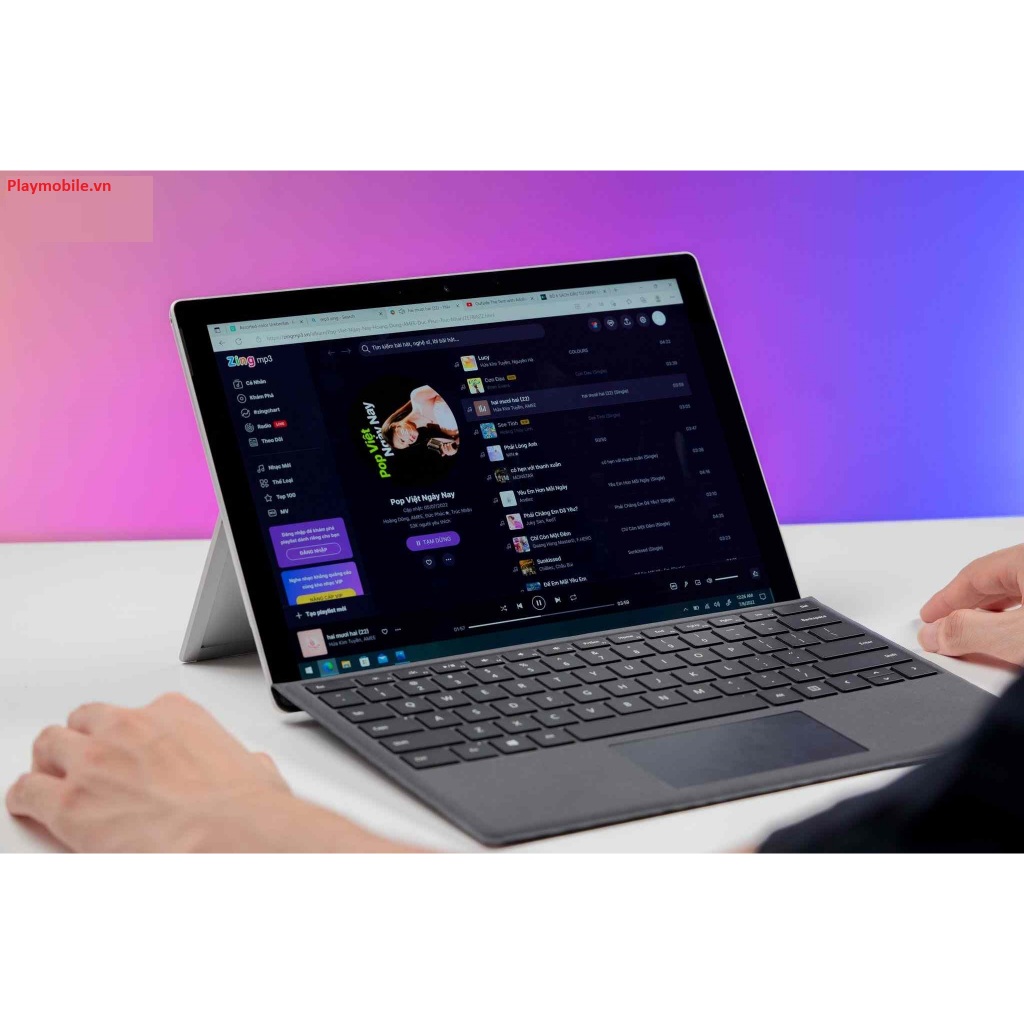 Microsoft Surface Pro 7 Plus chính hãng | Intel Core i5, i7-1135G7 | Kèm phím Chính hãng , tặng kèm sạc | Playmobile
