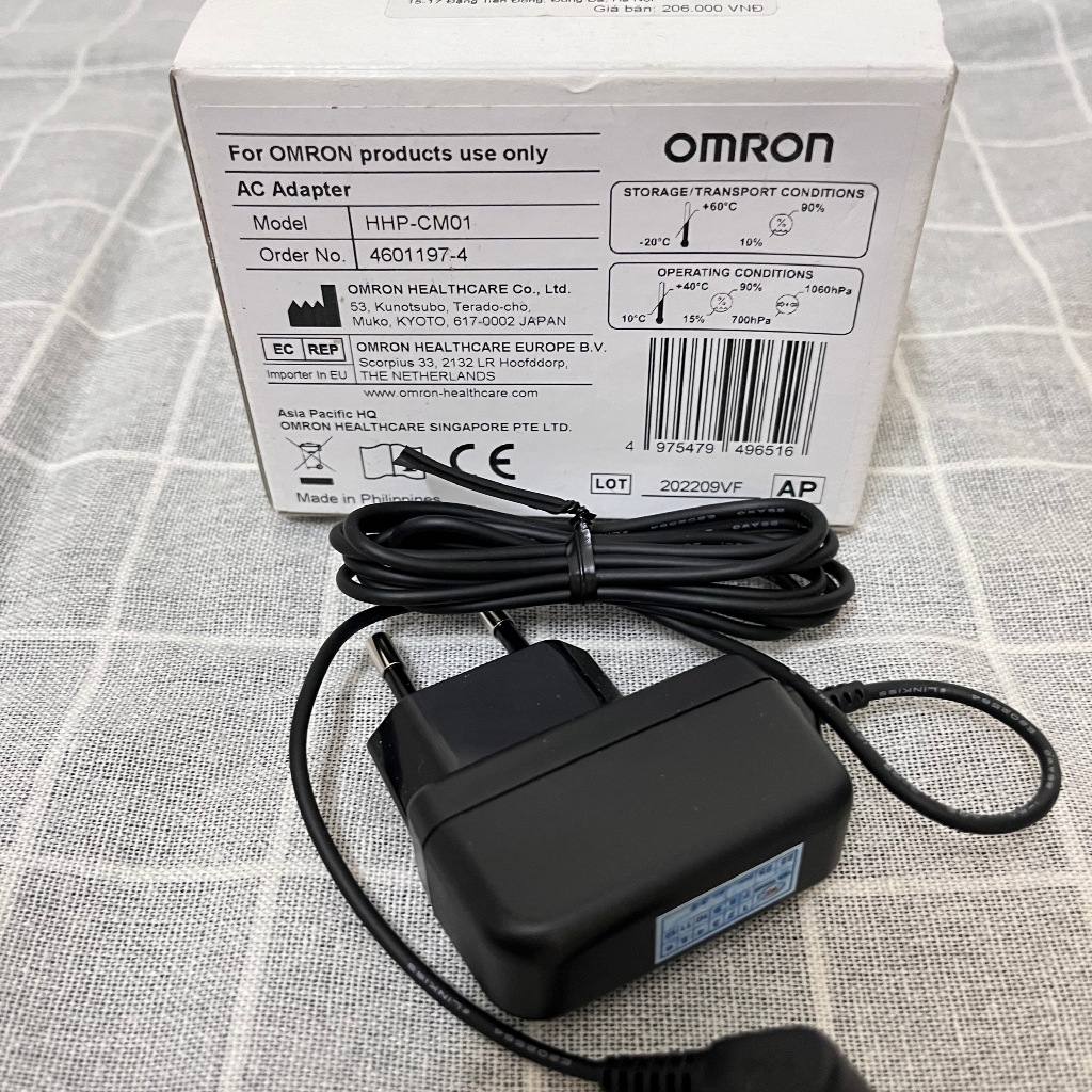 Bộ đổi nguồn đo huyết áp OMRON