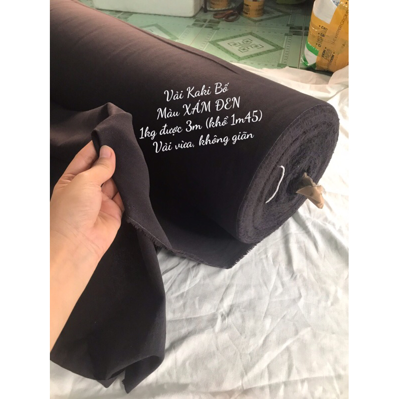 Vải Bố Canvas - nhiều Màu