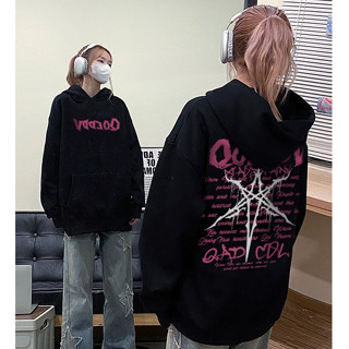 Focus local brand vintage đen y2k áo hoodie mũ to rộng unisex form rộng levents áo khoác nỉ 100%cotton