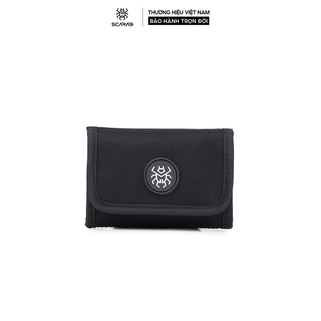 Ví Gập Cầm Tay Daily Wallet Đựng Tiền Thẻ Nhỏ Gọn Tiện Dụng Chất Liệu PVC Chống Thấm Tốt_Bảo Hành Trọn Đời Scarab